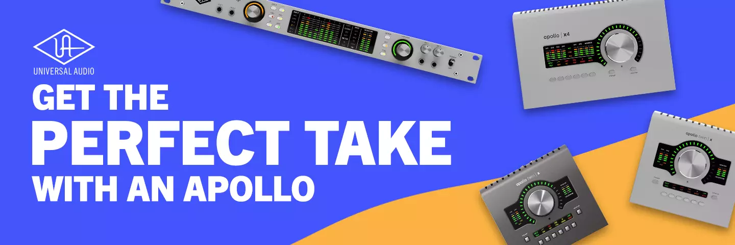 Universal Audio Apollo Perfect Take Promo